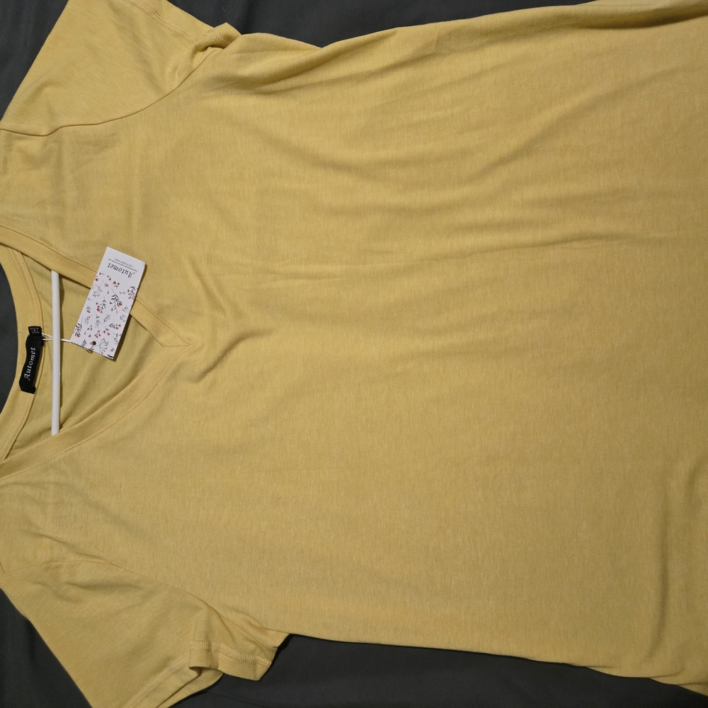 Yellow Short Sleeve T-Shirt